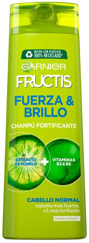Champú Fructis Fuerza y Brillo de Garnier 360ml