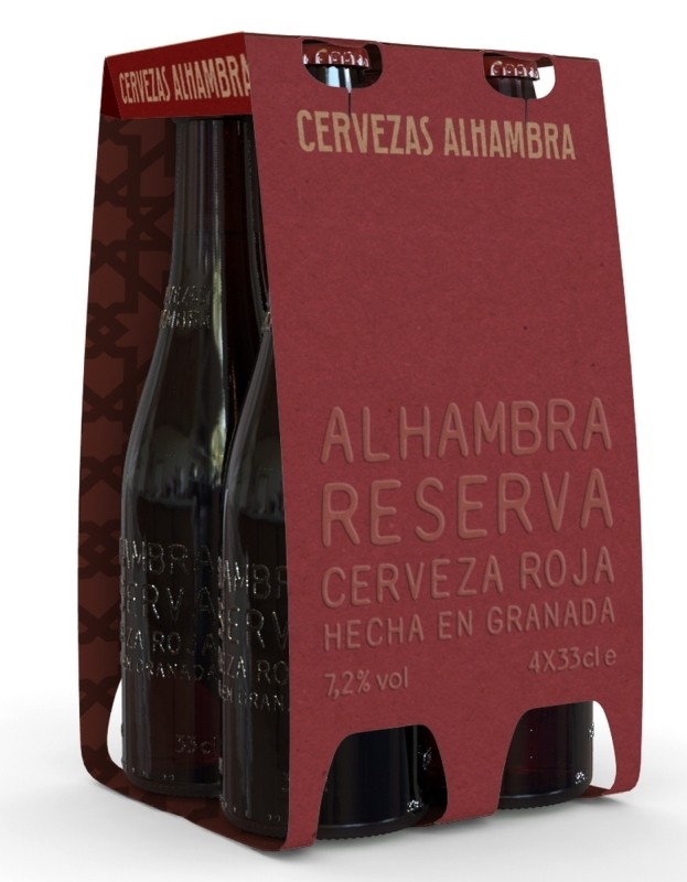 Alhambra Reserva Roja Cerveza 4x33cl