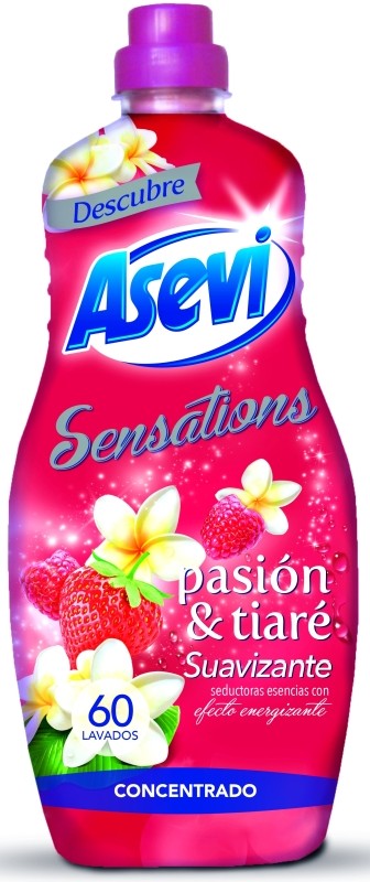 Suavizante Asevi Sensations Pasión 60 Lavados