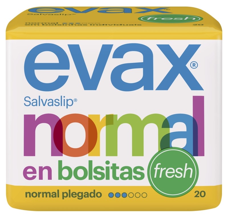 Evax Salvaslip Normal Fresh Bolsitas 20 Unidades