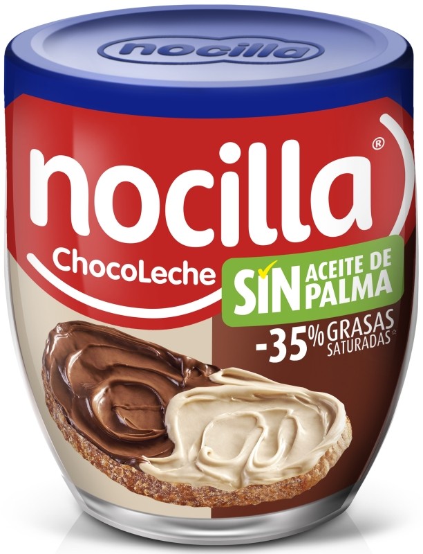 Nocilla Doble Crema de Cacao y Leche con Avellanas 180g