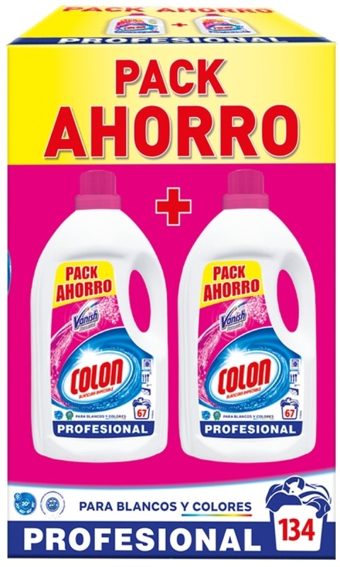 Colon Profesional Vanish Gel 2×67 Lavados