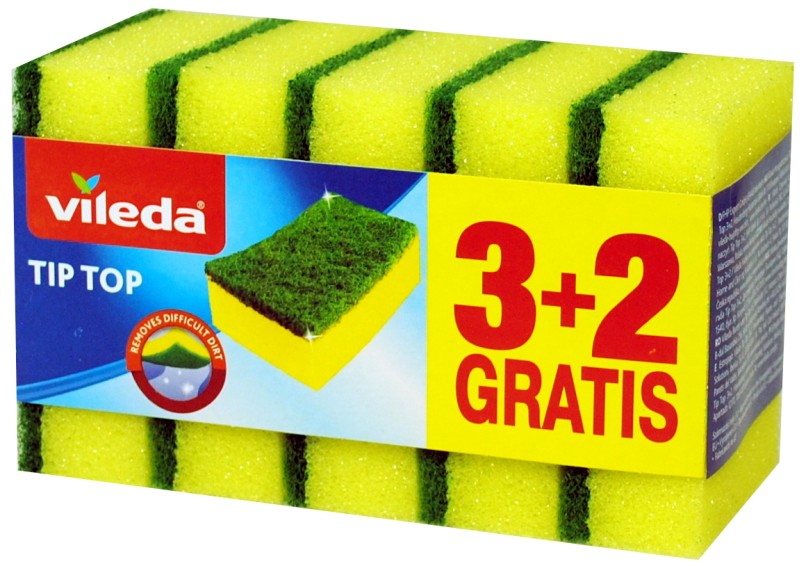 Vileda Tip Top 3+2 Unidades