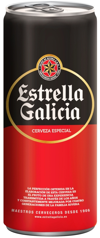 Estrella Galicia Especial Cerveza Lata 33cl
