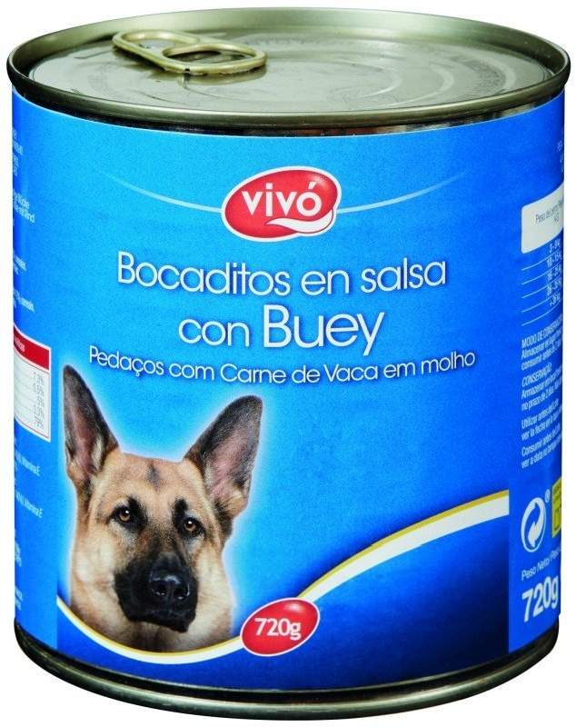 Vivó Bocaditos en Salsa con Buey 720g