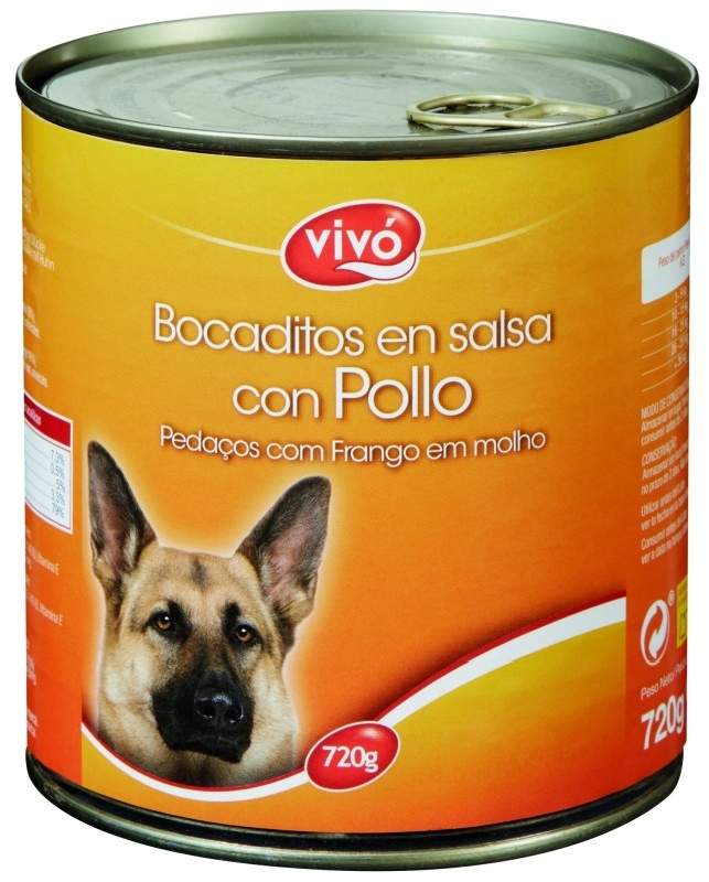 Vivó Bocaditos en Salsa con Pollo 720g