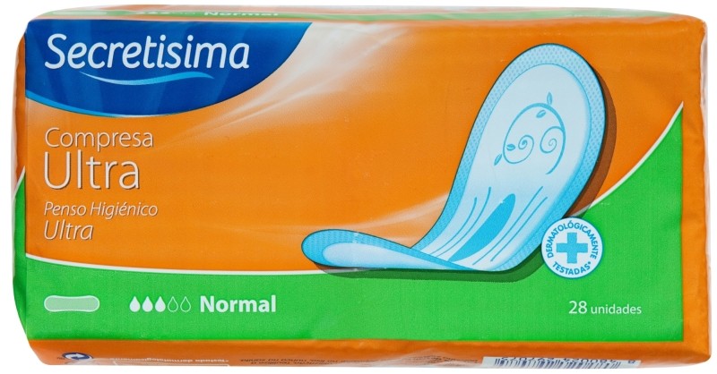 Secretisima Compresa Ultra, Normal, 28 Unidades