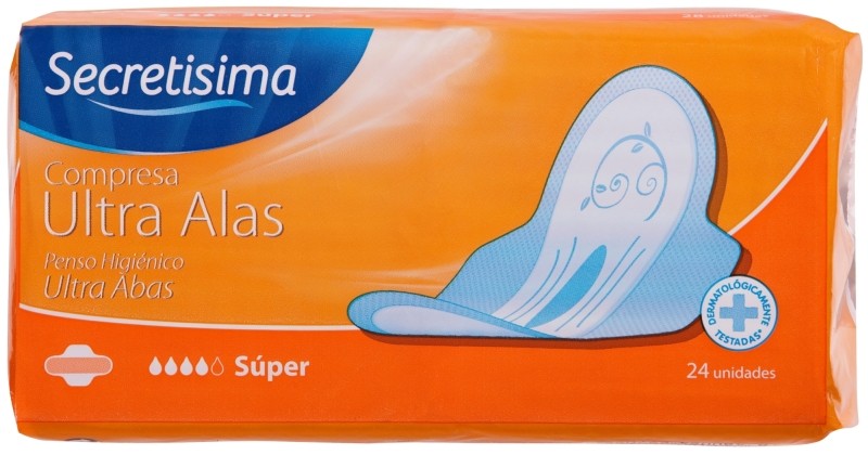 Secretisima Compresa Ultra Alas 24 Unidades