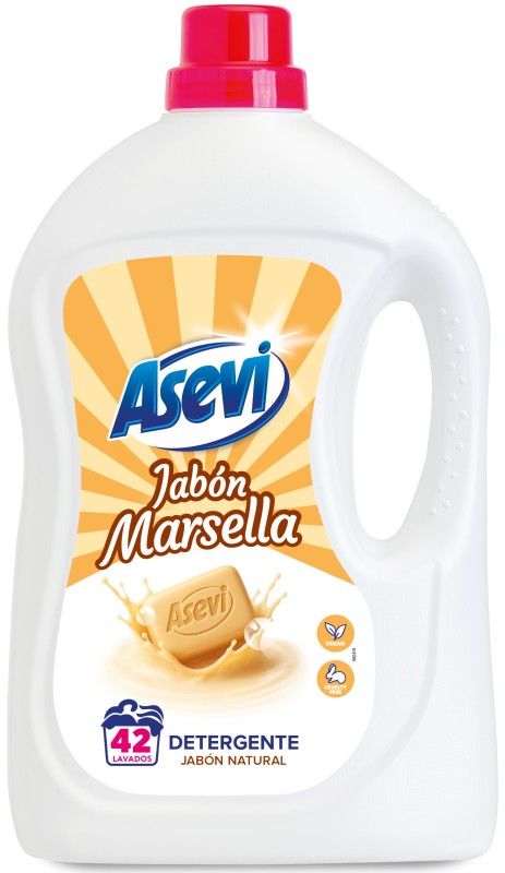 Detergente Asevi Marsella 40 Lavados