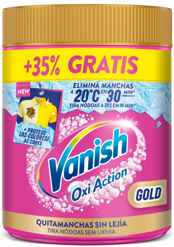 Vanish Oxi Action Potenciador de Lavado 400+500g