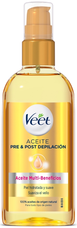 Veet Aceite Pre Y Post Depilación Multi-Beneficios 100ml
