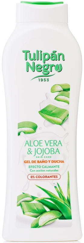 Tulipán Negro Gel de Baño Aloe Vera & Jojoba 650ml