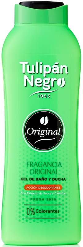 Tulipán Negro Gel de Baño Fragancia Original 650ml