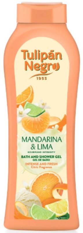 Tulipán Negro Gel de Baño Mandarina y Lima 650ml