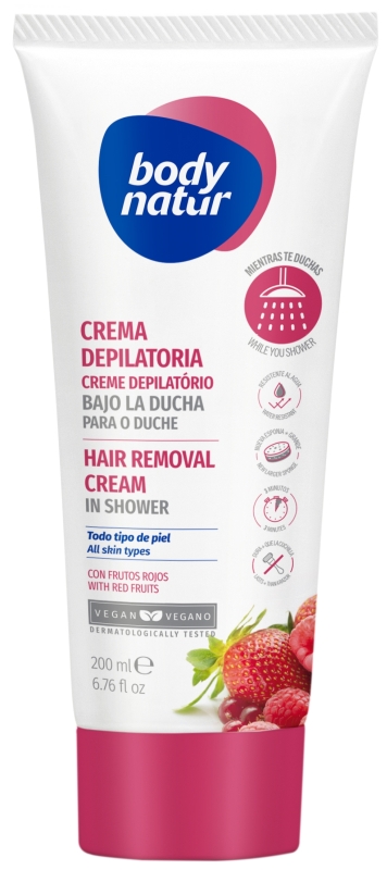 Body Natur Crema Depilatoria Ducha 200ml