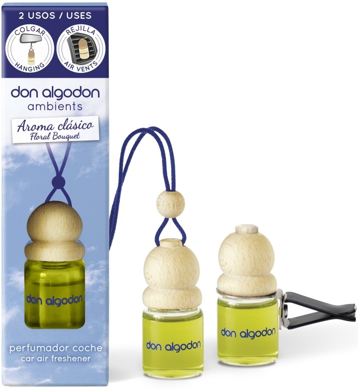 Don Algodón Ambientador para Coche 1 Unidad Don Algodón Ambientador para Coche 1 Unidad