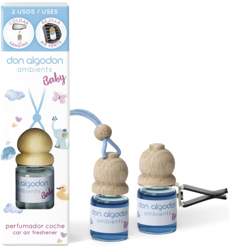Don Algodón Ambientador Coche Baby 1 Unidad Don Algodón Ambientador Coche Baby 1 Unidad