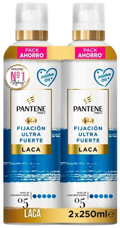Pantene Pro-V Laca de Fijación Ultrafuerte 2×250 ml