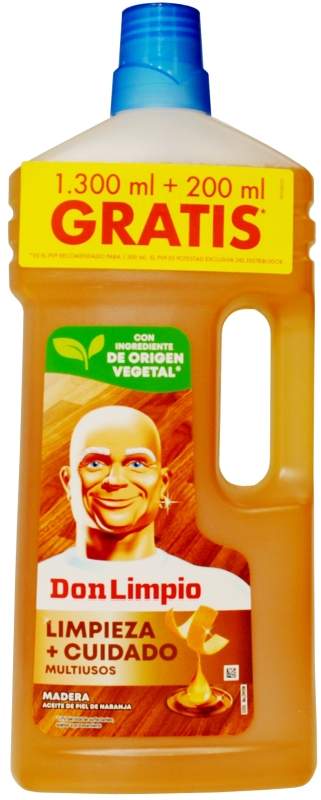 Don Limpio Friegasuelos Madera Limpieza +Cuidado 1,5L