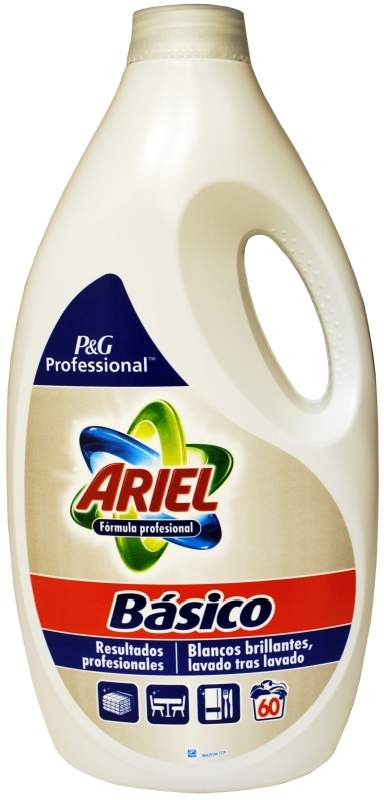 Ariel Básico Profesional Detergente Liquido 60 Lavados
