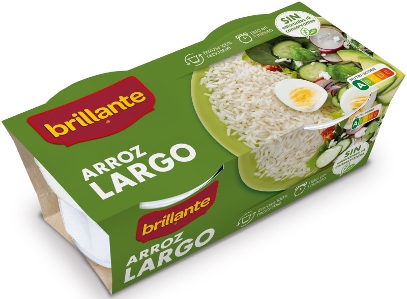 Brillante Arroz Largo en Tarrina 2x125g