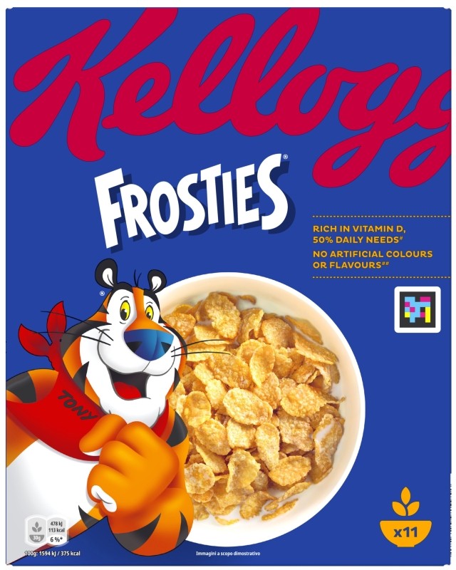 Kellogg’s Frosties Cereales de Copos de Maíz Tostados 330g