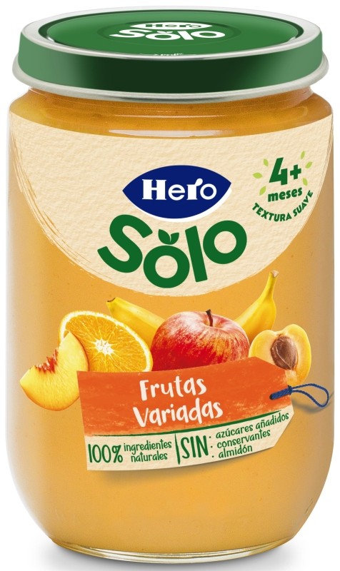 Hero Baby Tarrito Infantil Frutas Variadas 190g