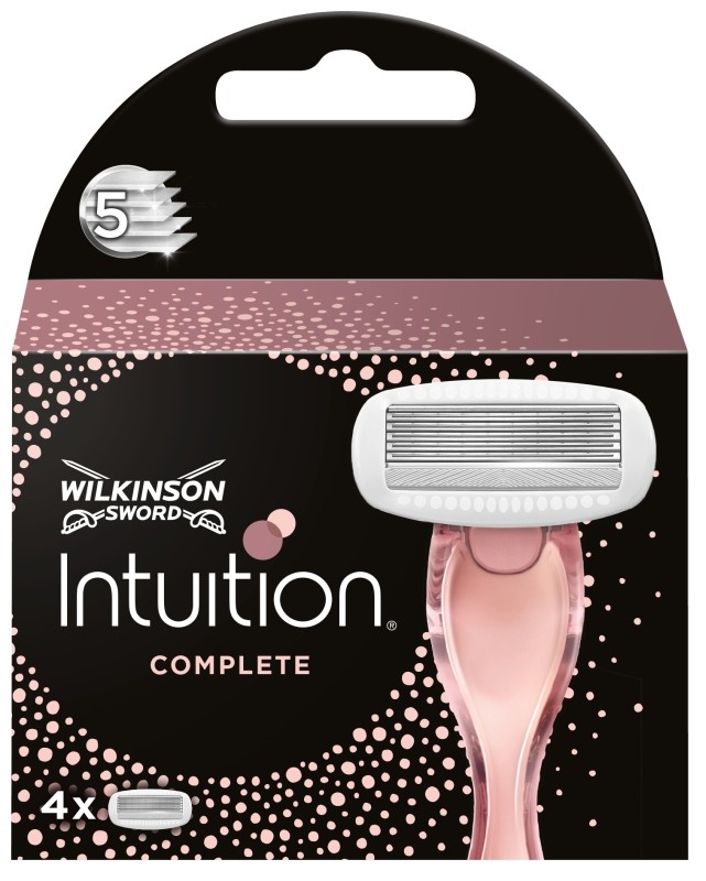 Wilkinson Intuition Complete 5 Hojas Recambio 4 Unidades