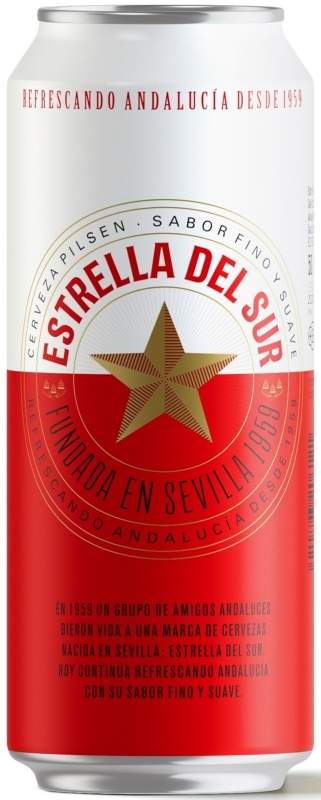 Estrella del Sur Cerveza Lata 500ml