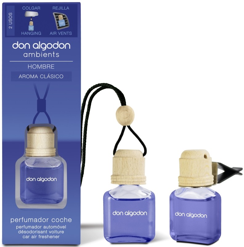 Don Algodón Ambientador Coche Hombre 1 Unidad Don Algodón Ambientador Coche Hombre 1 Unidad