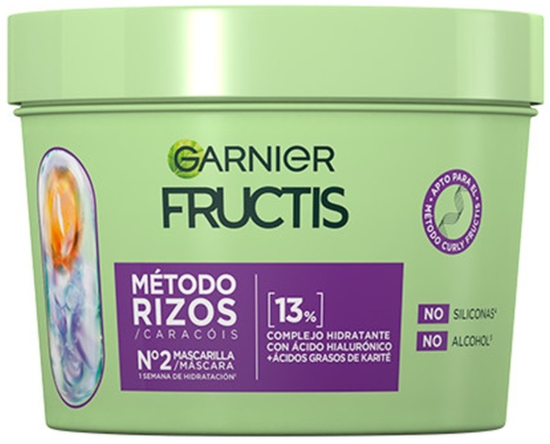 Fructis Método Rizos Nº2 Mascarilla 370ml