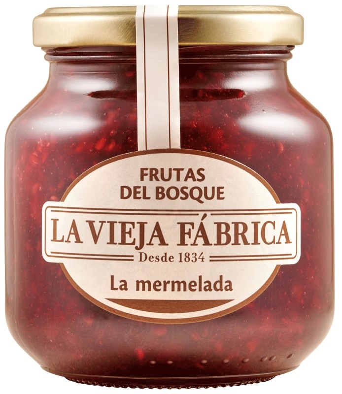 La Vieja Fábrica Mermelada de Frutas del Bosque 280g