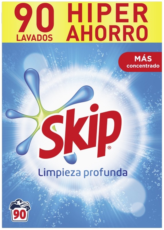 Skip Detergente en Polvo 90 Lavados