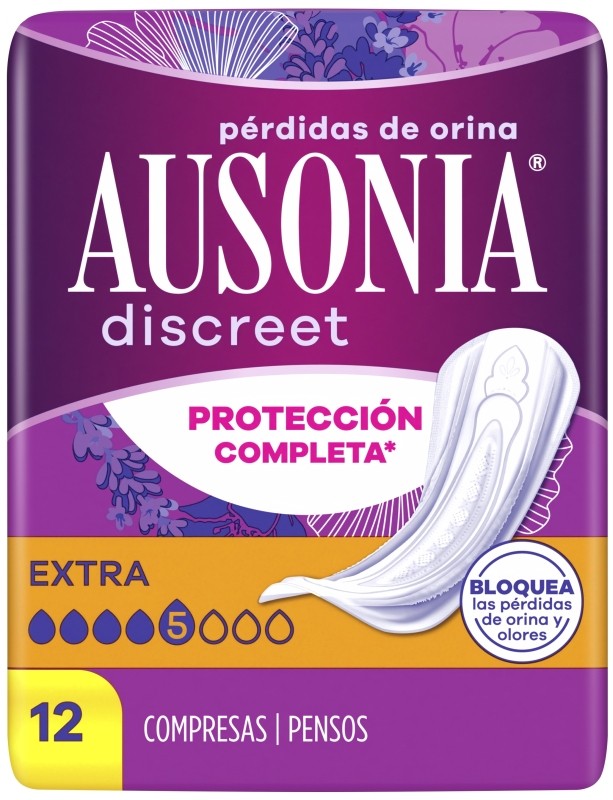 Ausonia Discreet Extra 12 Unidades