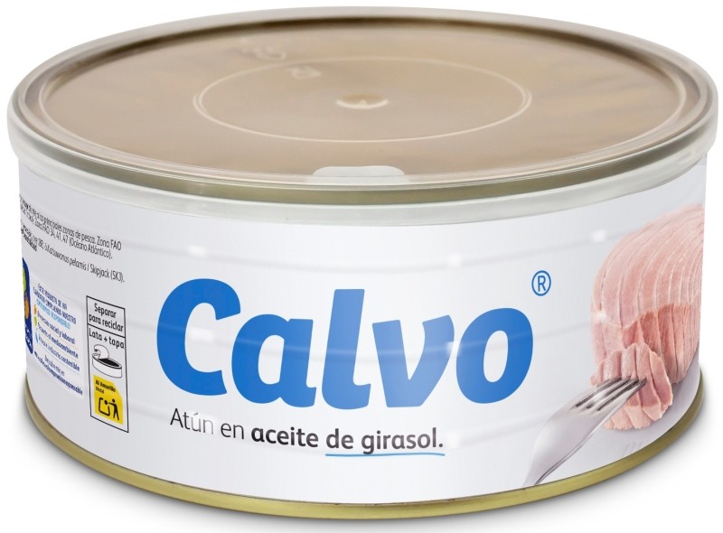 Calvo Atún en Aceite de Girasol 750g Calvo Atún en Aceite de Girasol 750g