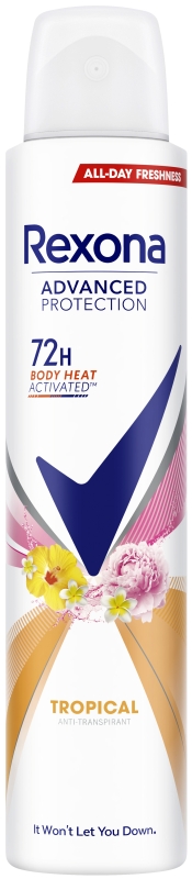 Rexona Desodorante Aerosol Tropical Advanced Protection 200ml