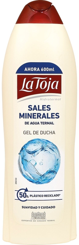La Toja Gel de Ducha Hidrotermal Sales Minerales 600ml