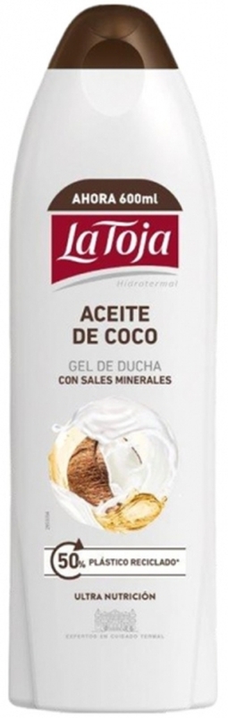 La Toja Hidrotermal Gel de Ducha Aceite de Coco 600ml