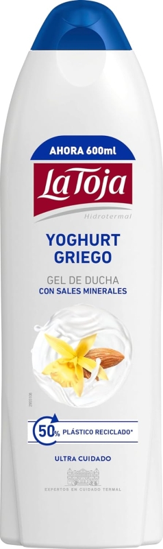 La Toja Hidrotermal Gel de Ducha Yoghurt Griego 600ml