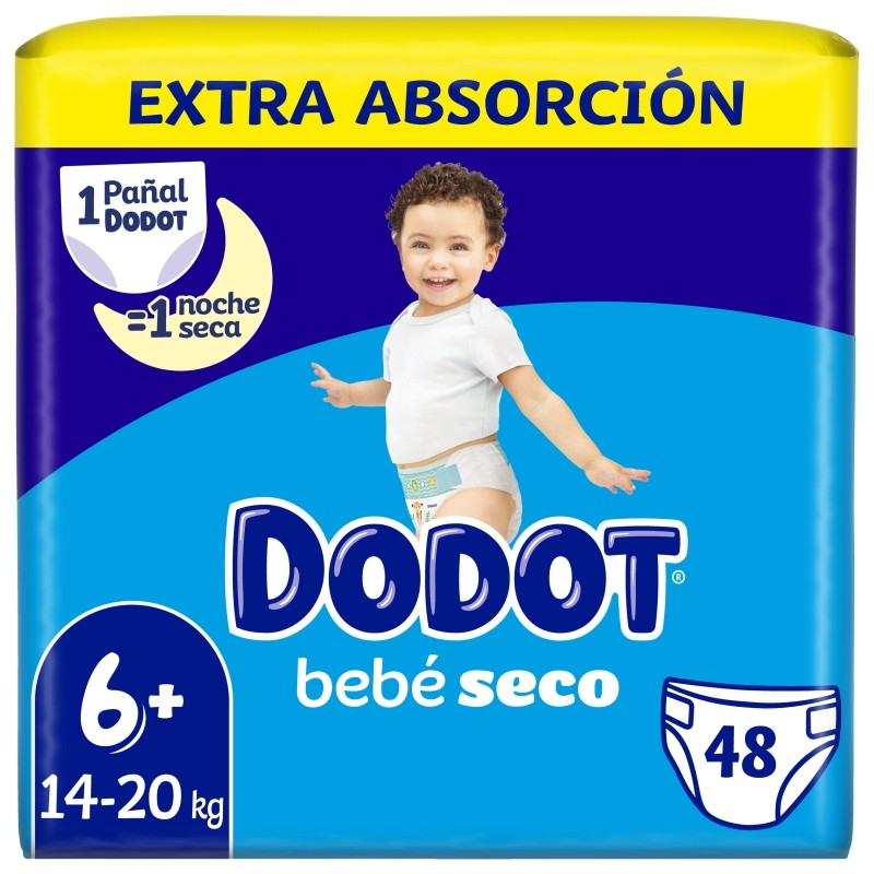 Dodot Bebé Seco T6 48 Unidades