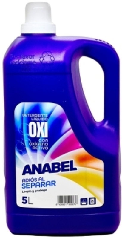 Anabel Detergente Oxi Liquido 5l 60 Lavados
