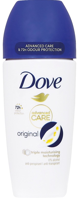 Dove Advanced Care Desodorante Roll-On Original 50ml