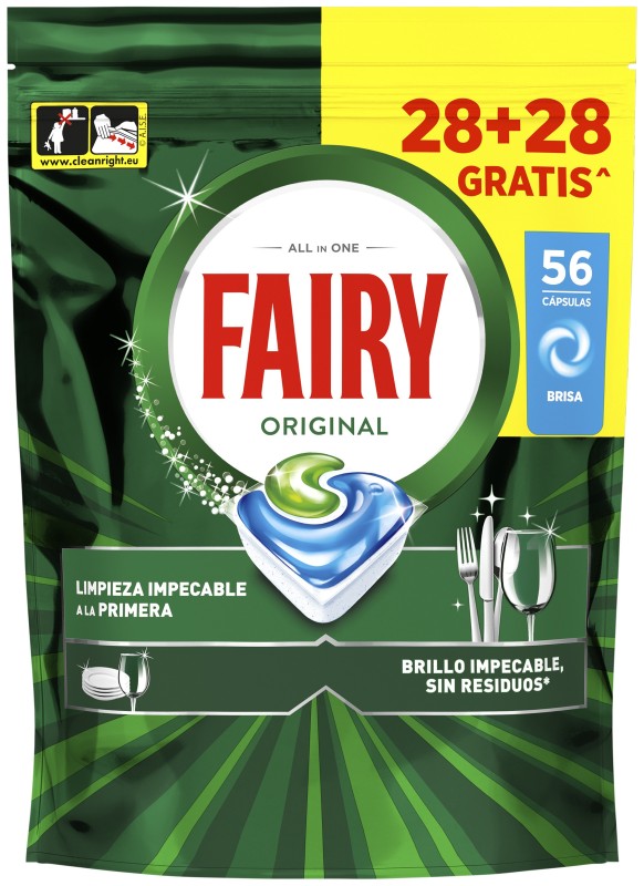 Fairy Original Todo En Uno 28+28 Cápsulas