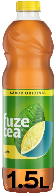 Fuze Tea Bebida Té de Limón Original Botella 1,5L