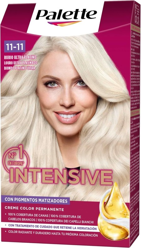 Palette Intensive Creme Color 11-11 Rubio Ultra Platino 1 Unidad Palette Intensive Creme Color 11-11 Rubio Ultra Platino 1 Unidad