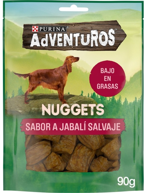Purina Adventuros Snacks para Perro con Sabor a Jabalí 90g