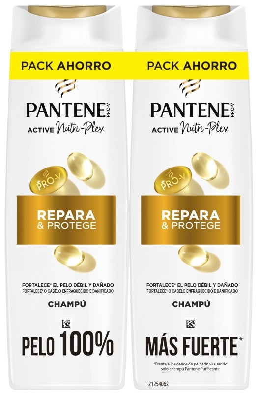 Pantene Champú Repara & Protege Botella 325+325ml Pack Ahorro