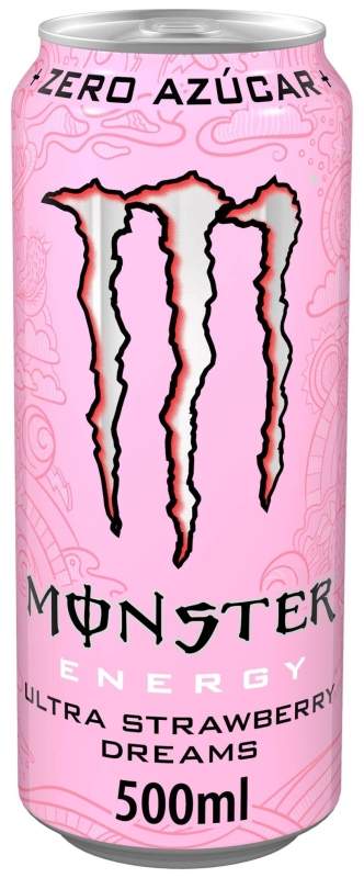 Monster Energy Bebida Energética Ultra Strawberry Dreams 500ml