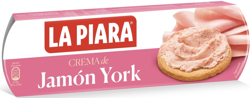 La Piara Crema de Jamón York 3x75g