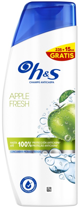 H&S Apple Fresh Champú Anticaspa 235+15ml